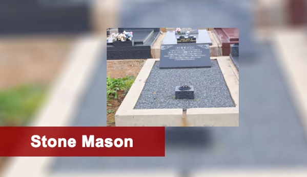 Northern Memorials - Port Pirie West, SA. Stone Mason