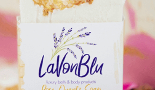 LaVonBlu - Albuquerque, NM. LaVonBlu Rose Quartz Cold Process Soap