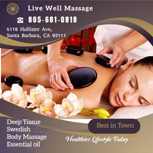 Live Well Massage - Santa Barbara, CA