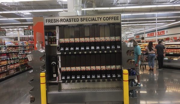 WinCo Foods - Las Vegas, NV. Coffee pick mix. Grinder by the side, and bags to pack.