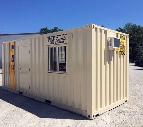 PMF Rentals - Macedonia, OH. 20' and 40' Ground Level Office Container Units