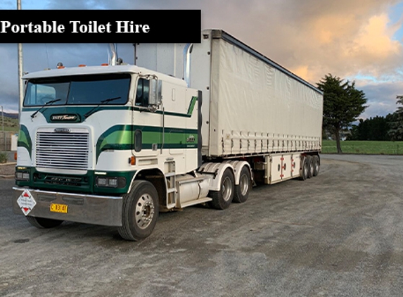 Duff Transport - Sheffield, TAS. Portable Toilet Hire