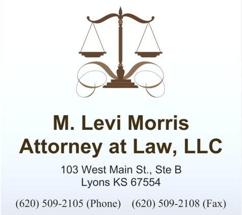 M. Levi Morris Attorney at Law, LLC - Lyons, KS