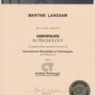 Martine Langsam, IAT, WTS - Trichology Clinic