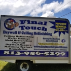 Final Touch Drywall & Ceiling Refinishing