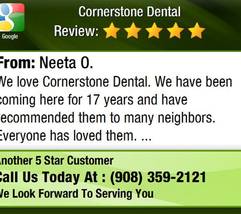 Cornerstone Dental - Cosmetic & Implant Dentistry - Hillsborough, NJ