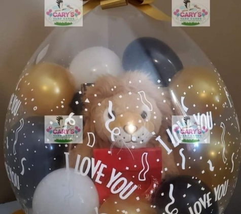 Carys Yard Cards - Fayetteville, NC. I Love You Stuffed Balloon! Fayetteville, NC