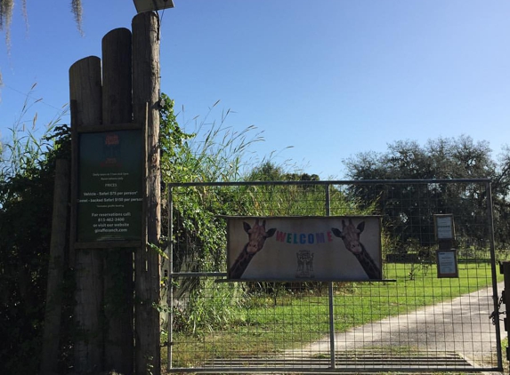 Giraffe Ranch - Dade City, FL