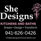 She Designs Kitchens and Baths