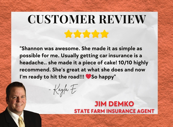 Jim Demko - State Farm Insurance Agent - Woodhaven, MI