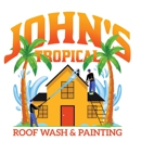 John's tropical roof wash and painting - Roof Cleaning