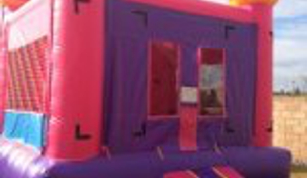 A's Party Rentals & A's Flowers - Coachella, CA. Pink Castle $75 13x13