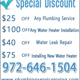 Plumbing Service Irving