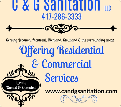 C & G Sanitation LLC - Stoutland, MO