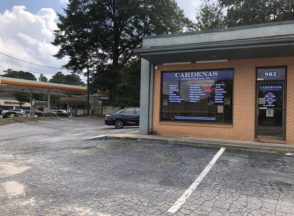 Cardenas Servicios Hispanos, LLC - Forest Park, GA. Cardenas
983 Forest Parkway
Forest Park, Ga 30297