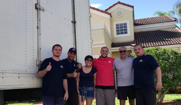 Americas Movers Inc. - Miami, FL. The Young family happy in they're new home!