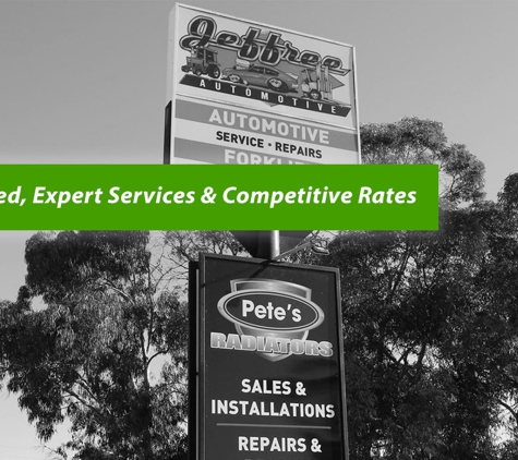 Jeffree Automotive - Berri, SA. Locally owned, Expert Services & Competitive Rates