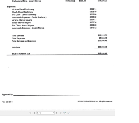 GPS USA, Inc. - Buffalo Grove, IL. GPS USA, INC invoice