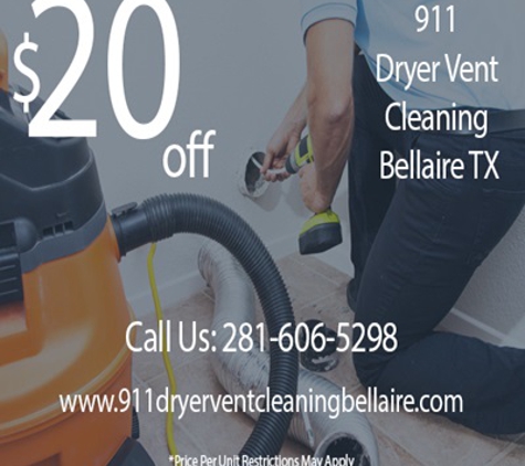 911 Dryer Vent Cleaning Bellaire TX - Bellaire, TX