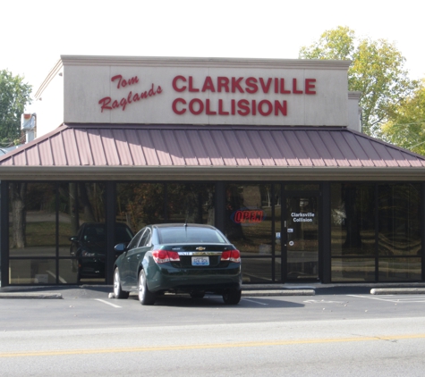 Clarksville Collision Center - Clarksville, IN. Outside of the shop
