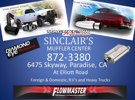 Sinclair's Automotive & Towing Services - Paradise, CA