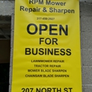 RPM MOWER REPAIR & SHARPEN - Lawn Mowers-Sharpening & Repairing