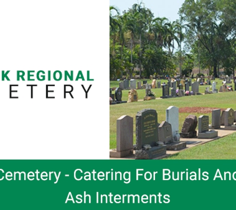 Thorak Regional Cemetery - Knuckey Lagoon, NT. Cemetery - Catering For Burials And Ash Interments