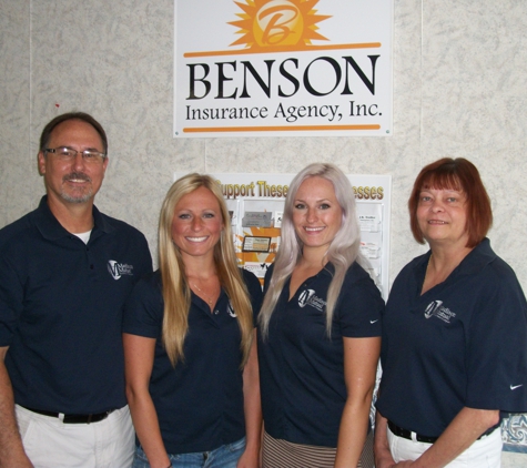 Benson Insurance Inc - Coal City, IL. Benson staff