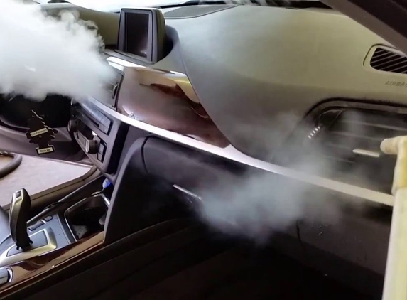 EZ Tint & Car Salon - Tampa, FL. Auto Detail with Steam Technology