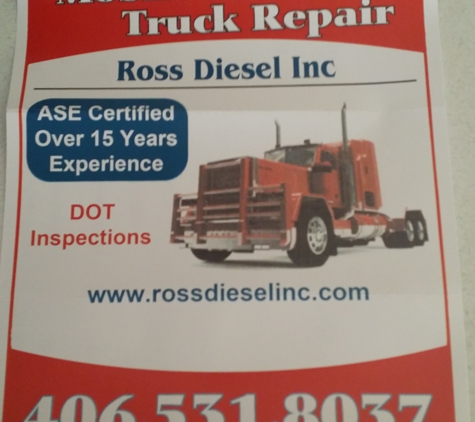 Ross Diesel Inc. - Stevensville, MT