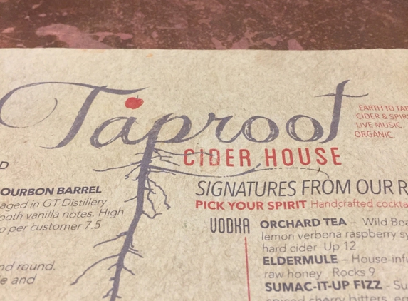 Taproot Cider House - Traverse City, MI