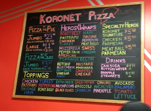 Koronet Pizza - New York, NY