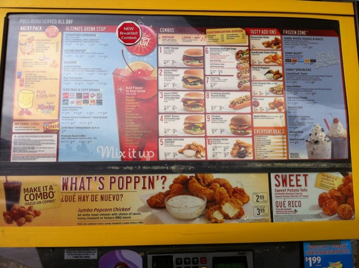 Order SONIC DRIVE-IN - North Las Vegas, NV Menu Delivery [Menu