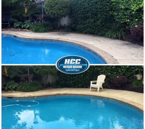 HCC Pressure Washing, LLC - Houston, TX. Cool Deck Pool Deck Cleaning in Houston, TX