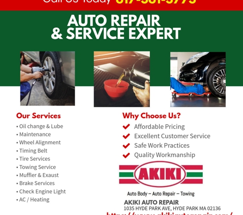 Akiki & Sons Auto Body - Hyde Park, MA