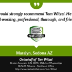 Tom Witzel, REALTOR - KW Aiken Partners Realty