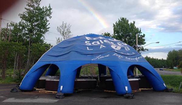 Rainbow Hot Tubs & Swim Spas - Columbus, OH. La-Z-Boy Hot Tubs Tent Event