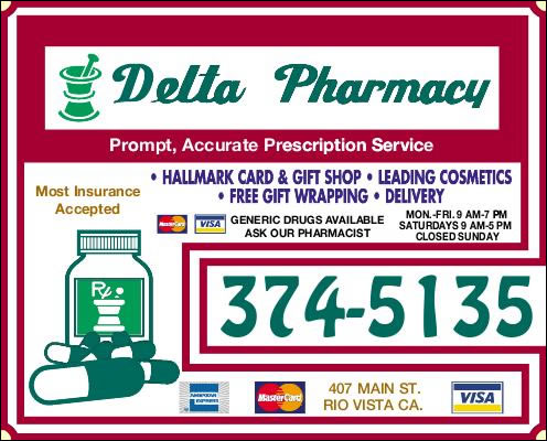 Delta Pharmacy In Rio Vista Ca
