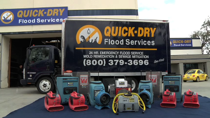 Quick Dry Flood Services - Flood Control Equipment